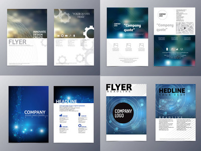 宣傳單設(shè)計(jì)矢量素材——素材中國(guó)sccnn.com代理代辦服務(wù)